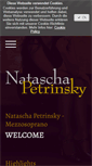 Mobile Screenshot of nataschapetrinsky.com
