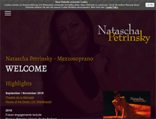 Tablet Screenshot of nataschapetrinsky.com